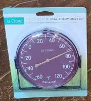 La CROSSE 5" Indoor/Outdoor Dial Thermometer #104-1512D