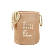 3545Cm Round Laundry Basket Bucket Organizer Baby Pink Laundry Baskets & Hampers