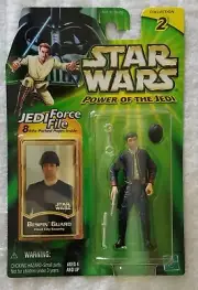 STAR WARS POWER OF THE JEDI BESPIN GUARD CLOUD CITY SECURITY W/JEDI FORCE FILE