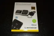 Scosche Bluetooth Handsfree Car Kit with FM Transmitter & USB Port, Black