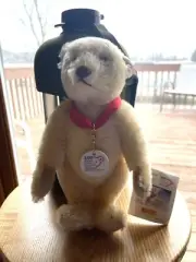 Steiff teddy bear classic vintage 2002 100th anniversary mohair posable
