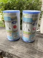 Intex Pool Filter Cartridges 2 Singles 29000E Type A or C Summertime Pool Upkeep