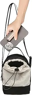 [Generic] Mini Cross Body Bag, Mini Messenger Travel Purse for Men Women, Wallet Phone Satchel Sling for Commuting Casual Travel Outdoor Vacation