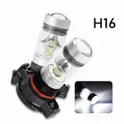 New H16 LED car light Fogs Conversion Kit Bulbs High Low Beam 100W 6000K Super White 3000K Auto Driving Head High Low 12V 24V 12000K Ice Blue PSX24W