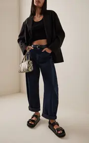[FRAME] The Bubble High-Rise Barrel Jeans