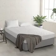 Natural Home Tencel Quilted Mattress Protector (Single,Double,Queen,King,King Single,Super King,COT,Long Single)