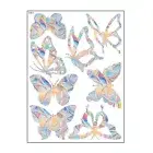 Electrostatic Glass Film Sticker Reusable Window Colorful Films Home Decorations