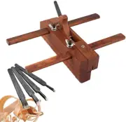 Rabbet Plane Hand Wood Planer DIY Plough Plane Slot Grooving Wood Plane Shoulder