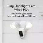 Floodlight Cam Wired plus (Newest Model), 1080P HD Video with Motion-Activated F