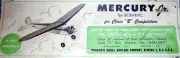 Scientific MERCURY JR. PLAN & PATTERNS to Build 50" OT FF-UC & RC Model Airplane
