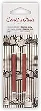 Conté à Paris Carré Rötel XVIII 750393 Sketching Chalks with High Light Fastness Made from High-Quality Pigments for Sketching, Drawing and Portraits Set of 2