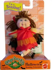 New Vintage 1999 Mattel Cabbage Patch Kids Halloween Beanbag Doll