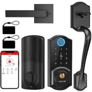 Smart Lock Front Door, SMONET Keyless Entry Door Lock