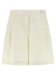 [Brioni] Brioni-Gaia Bermuda E Short Bianco-Donna 38IT