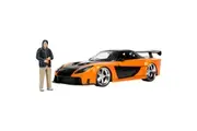 Fast & Furious Tokyo Drift Han w/ 1995 Mazda RX7 1:24 Scale Die-Cast Vehicle Toy