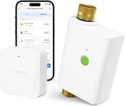 meross WiFi Water Hose Timer with WiFi Hub, Smart Sprinkler Timer with Brass Inlet & Outet, Work with Apple Homekit, Alexa & Google Assistant, Watering Timer for Lawn, Garden, Yard and Pool
