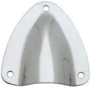 Attwood Stainless Clam Shell Ventilator 1.5" x 1.75"