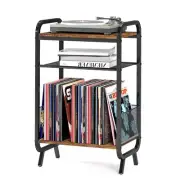 Vinyl Record Storage Holder Stand Player Table Turntable Records Shelf Living