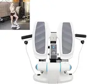 Exercise Step Machine Home Gym Exercise Equipment-Stepper, Thin Waist Machine with Pull Rope Fitness Equipment, Whole B