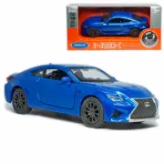 1:36 Lexus RC F Sports Car Model Diecast Toy Vehicle Collection Kids Gift Blue
