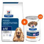 Hill's Prescription Diet Z/D Skin & Food Sensitivities Wet & Dry Bundle Bundle