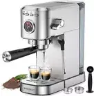 Espresso Machine 20 Bar, Professional 1350W Espresso Maker with Milk Frother