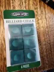 Eastpoint Pool Cue Stick / Professional Billiard Green Chalk Squares - 1 Box