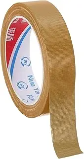uxcell 1"x0.007" Bookbinding Tape, 22 Yard Cloth Bookbinding Repair Tape Book Binding Tape Self Adhesive for Repairing Old Books, Brown