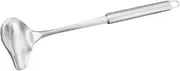 Zerodeko Mini Stainless Steel Ladle for Soup Gravy Spoon with Spout Kitchen Cutlery for Home Restaurant Dessert Shop
