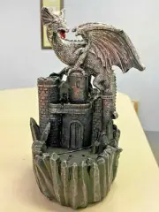 Dragon Backflow Waterfall Smoke Incense Burner Censer Holder Decor