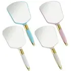 Handle Salon High-definition Handheld Vintage Makeup Mirror Vanity Hand Mirror