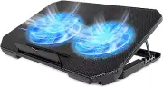 Almohadilla De Enfriamiento Para Computadora Portatil Con Altura Ajustable Dos