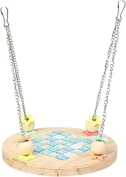 Bird Swings Hammock | Bird Cooling Hammock Ice Pad | Hot Weather Removable Swing Toy Cage Bed for Canary Cockatiel Conure Parakeet Calming Climbing