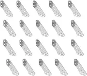 Stainless Steel Corner Code Hardware Thickened Square Corner Code 90-Degree Right for Cabinets Bracket Tables Chairs Angle Fixed
