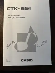 CTK-651 Casio Keyboard Full Manual