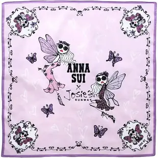 日本原裝 ANNA SUI 現貨 Josie's RUNWAY 手帕 領巾 化妝包 購物袋 凡爾賽玫瑰 毛巾手帕 現貨