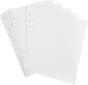 SHOWERORO Thick A5 Loose-Leaf Notebook Refills 80 Sheets 6-Hole Planner Paper Refills for Notebook Smooth Writing Surface