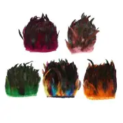 Feather Fringe Feather Trims Dyed Party Decoration Sewing Crafts Turkey Flakes