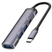 Aluminum Multi-Port Usb-C Adapter Hub