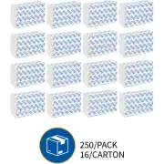 GJO21100 Multifold Towels, 250 Sheets per Pack, 16 Pack
