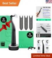Electric Flosser Shark Tank with 3 Speeds + 45 Replacement Heads - Easy Glidi...