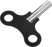 Hohopeti Wind The Key Alarm Clocks Winding Key Clock Repair Tools Steel Black