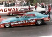 "Hawaiian" "Roland Leong" 1986 Dodge Daytona NITRO Funny Car PHOTO! #(154)