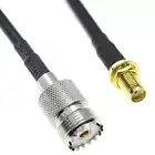 RG58 SMA Female to UHF Female SO239 Jack Connector Coaxial Lot RF Jumper Cable