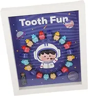 ERINGOGO Box Tooth Box Keepsake Organizer for Newborn Teeth Storage for Thoughtful present with Unique Compartments and
