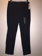 Dockers Men's 14 Long Black Work Pants Flat Front