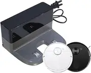 Robotic Vacuum Cleaner Spare Parts，Compatible for Deebot， 950 920 N8 Pro，Compatible for ECOVACS，(Dock add EU Adapter)