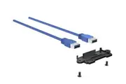 Brateck LDT20 Series USB Port 1.8m Expansion Cable Cord w Plastic Part Blue