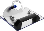 BUTIFULSIC Chamferer Angle Grinder Stand Base Tile Chamfering Tool Angle Grinder Bracket Angle Grinder Chamfer Angle Grinder Support Holder Tile Accessories Silver Nickel Chromium Steel