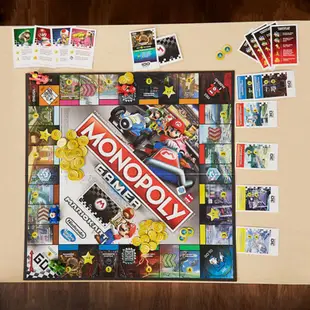 [日本景品] Monopoly x Mario Kart 地產大亨 瑪利歐賽車 超級瑪利 馬力歐兄弟 大富翁 桌遊 絕版